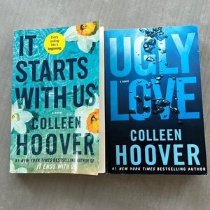 Colleen Hoover Books It Starts With Us / Ugly Love